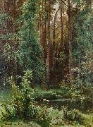 Ivan Shishkin Woodland oil on canvas